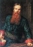 William Holman Hunt, Selfportrait